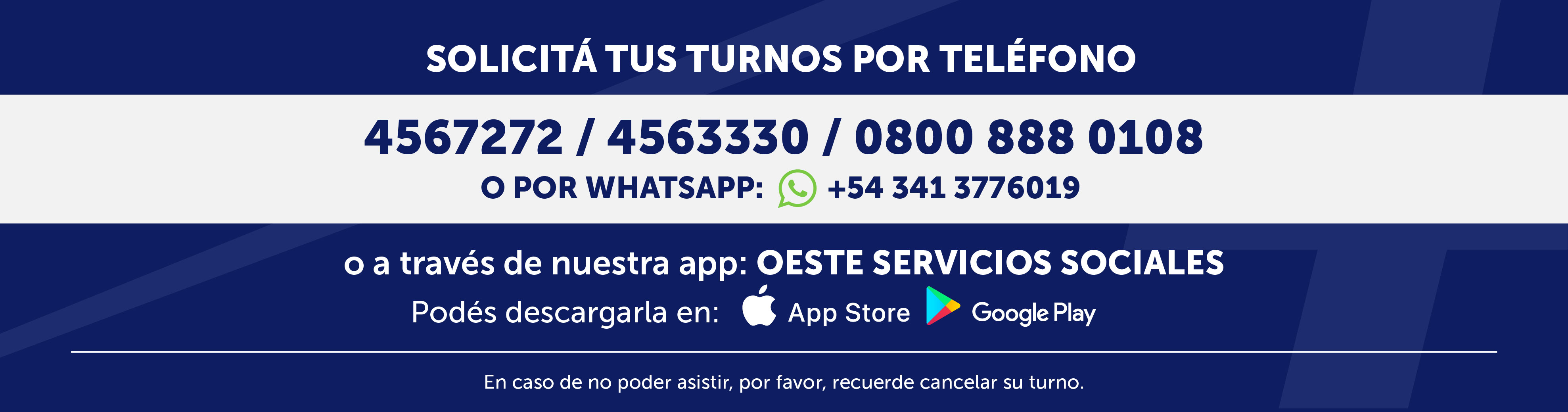 Turnos y app